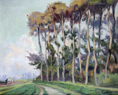 null Antoine CALBET (1860-1944)

Landscape

Oil on canvas signed lower right

38...