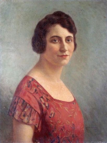 null Henri MORISSET (1870-1956)

Portrait de femme, 1928

Huile sur toile

Signée...