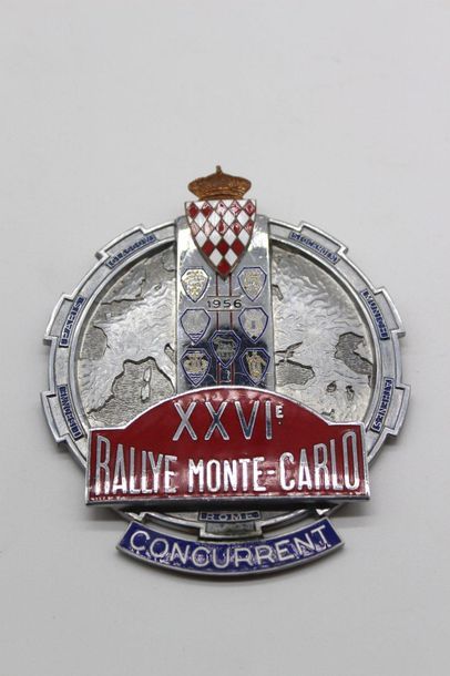 null Badge "Concurrent" du XXVI° Rallye Monte Carlo 1956

Badge "Concurrent" du XXVI°...