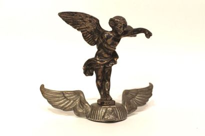 null Angelot Lottery 

Silver bronze mascot, registered 67778. Was mounted on a mobile...