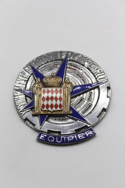 null Badge "Equipier" of the XXXIII° Rallye Monte Carlo 1964
Badge "Equipier" of...