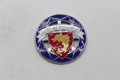 null Forez AC Badge

Chrome-plated and enamelled metal badge of the Automobile Club...