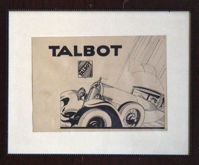 Eric de Coulon (1888-1956) Eric de Coulon (1888-1956)

Talbot

Projet de publicité...