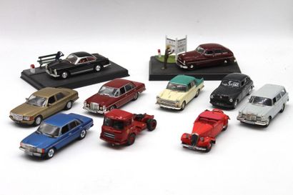 null Miniature vehicles and diorama

All miniatures are 1/43rd size and without box.

-...