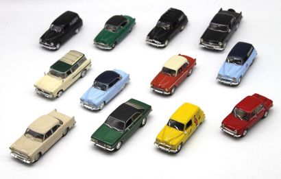 null Model cars Simca- N°1

All miniatures are 1/43rd and without box.

- Simca Aronde...