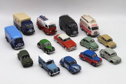 null Renault model cars

All miniatures are 1/43rd and without box.

- Renault 1000...