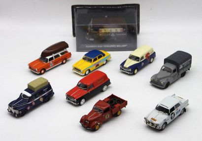 null Miniature Peugeot Advertising Vehicles 

All miniatures are 1/43rd and without...