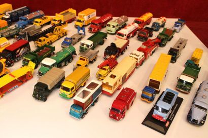 null Miniature Trucks 

Lot of more than 70 1/43° miniatures on the theme of advertising...