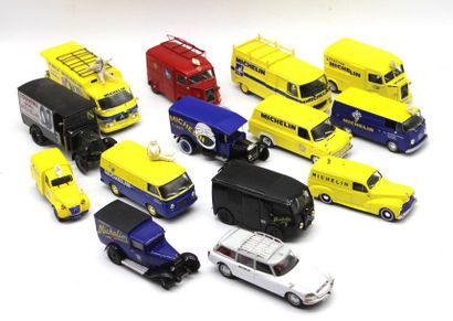 null MICHELIN Miniature Advertising Vehicles

All miniatures are 1/43rd and without...