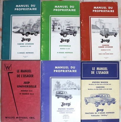 null Operation and maintenance manuals - WILLYS- JEEP
- The Jeep Universal Owner's...