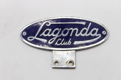null Badge Club Lagonda

Badge en métal chromé et émaillé du club Lagonda. Fabrication...