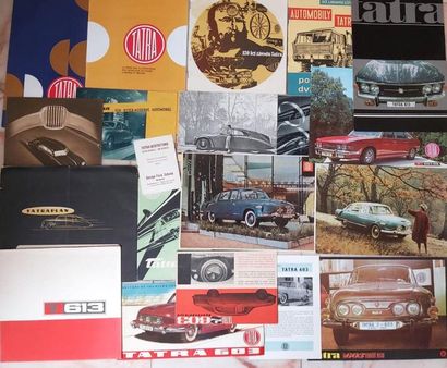 null Documentation Tatra

Ensemble de catalogues et plaquettes de la marque Tchèque:...