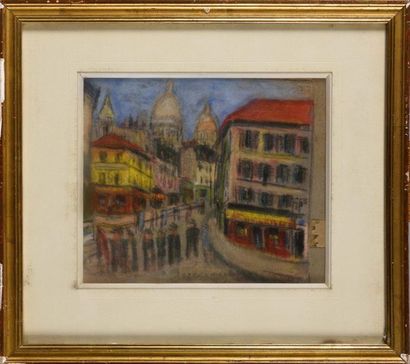 LUCIEN GENIN (1894-1953) Paris, Montmartre...