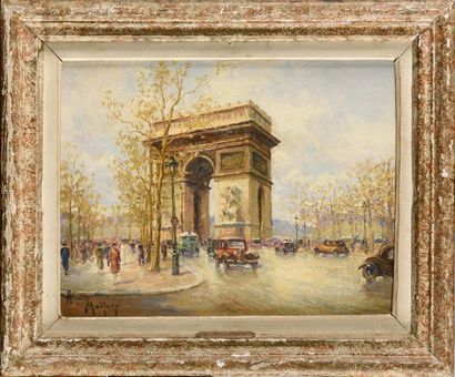 HENRY MALFROY (1895-1944) Paris, l'Arc de...