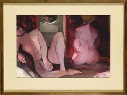 CAMILLE HILAIRE (FRA/ 1916-1982) Deux nus...