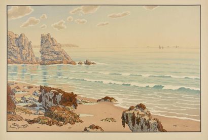 HENRI RIVIERE (1864-1951) The Bay. 1897....