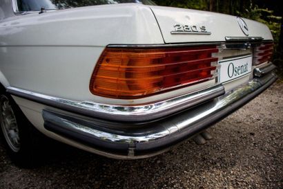 1978 MERCEDES-BENZ 280 S W116 Serial No. 116 020 12 10 797 8

37,000 original kilometres

Automatic...