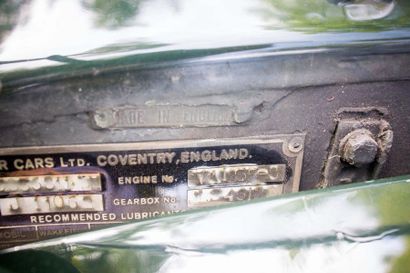 1960 JAGUAR XK150 FIXED HEAD COUPE (FHC) Chassis n° S8368111DN 
Moteur n°VA1855-8...
