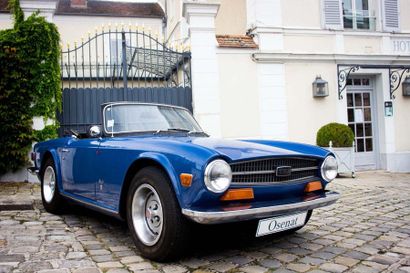 1972 Triumph TR6 Serial number CF117OU

Nice general condition

Affordable six-cylinder...