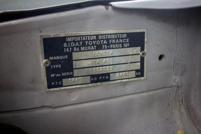 1979 TOYOTA CELICA TA40 Serial number 102053

Interesting HCV project

Many parts...