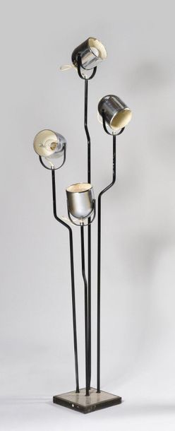 REGGIANI (20th century) Floor lamp with four...