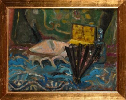 JEAN VENITIEN (1911-1995) Venetian Oil on...