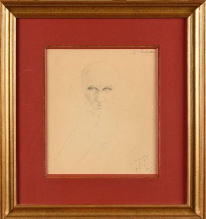 null Leo Tolstoy (1869-1945), son, attributed to

Portrait of Leo Tolstoy

Pencil...