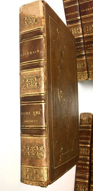 null LE CLERC (Joseph-Victor) Oeuvres Complètes de M.T. CICERON, traduites en Français,...