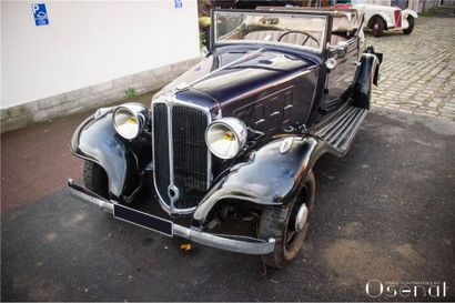 1935 RENAULT PRIMASTELLA CABRIOLET PG8 Numéro de série 576966

Rare cabriolet avec...