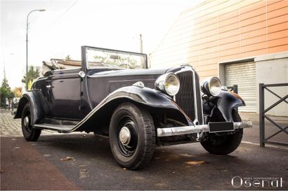 1935 RENAULT PRIMASTELLA CABRIOLET PG8 Numéro de série 576966

Rare cabriolet avec...