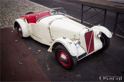1937 GEORGES IRAT MDU ROADSTER 6CV Serial number 1322

Beautiful patina

French collection...