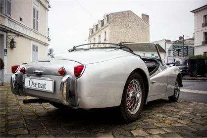 1959 TRIUMPH TR3A Numéro de série TS40590L

Même proprétaire depuis 1997

Nombreux...