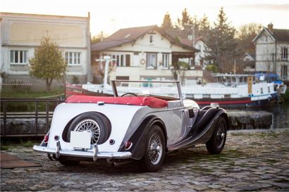 1960 MORGAN +4 DROPHEAD COUPE Serial number 4512 
Only 433 copies 
Many recent charges...