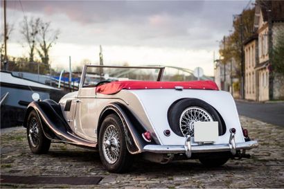 1960 MORGAN +4 DROPHEAD COUPE Serial number 4512 
Only 433 copies 
Many recent charges...