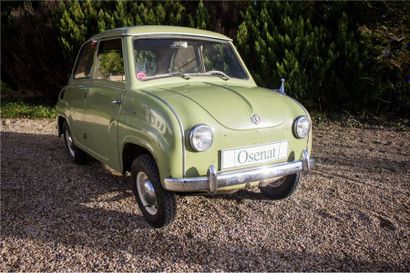 1958 ISARD T300 GOGGOMOBILE Serial number 1111829 
French title 
 
This small Goggomobil...