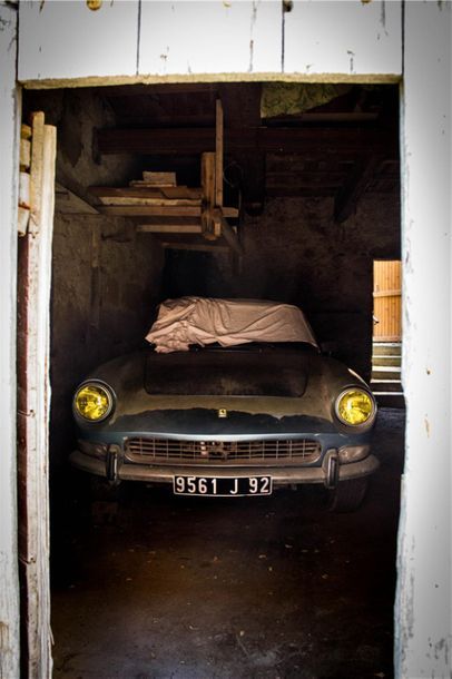 1966 FERRARI 330 GT 2+2 The Osenat Automobiles team woke her up. She had been asleep,...