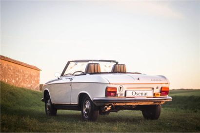 1973 PEUGEOT 304 S CABRIOLET Serial number 3464339

Real first hand

78,000 km from...