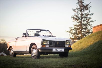 1973 PEUGEOT 304 S CABRIOLET Serial number 3464339

Real first hand

78,000 km from...