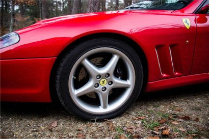 1997 FERRARI 550 MARANELLO Numéro de série ZFFZR49B000107285

Vendue avec ses carnets...