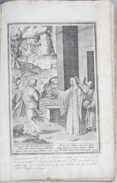 null PASSERI et CAPRIOLI: Vita et Miracula Sanctissimi Patris Benedicti ex libro...