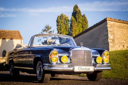 1968 Mercedes-Benz 280 SE Cabriolet Serial number 111025-10-001616

Rare manual gearbox...