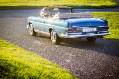 1968 Mercedes-Benz 280 SE Cabriolet Serial number 111025-10-001616

Rare manual gearbox...