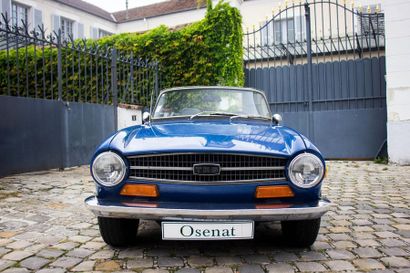 1972 Triumph TR6 Serial number CF117OU
Nice overall condition
Affordable six-cylinder...