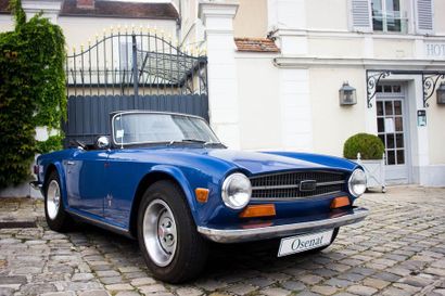 1972 Triumph TR6 Serial number CF117OU
Nice overall condition
Affordable six-cylinder...