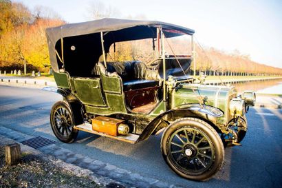 1910 Brasier 12HP Double-Phaéton Rare 4 cylindres d’avant Première Guerre Mondiale...