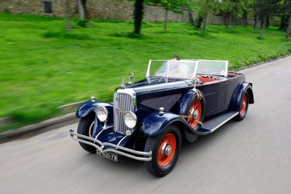1932 Panhard & Levassor Type X66 6DS Cabriolet Serial number 680542 
Important aesthetic...