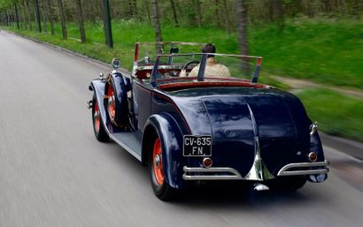 1932 Panhard & Levassor Type X66 6DS Cabriolet Numéro de série 680542 
Importante...