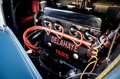 1936 Delahaye 134N Cabriolet Labourdette Chassis number 47026 
Bodywork number 6507...