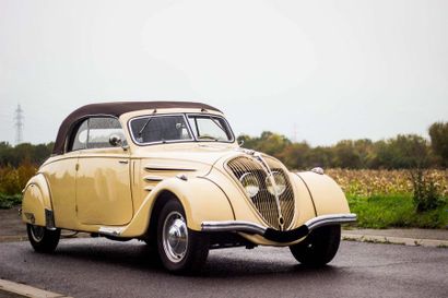 1939 Peugeot 402B Coach découvrable Serial number 80630 

Rare discoverable version...