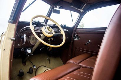 1939 Peugeot 402B Coach découvrable Serial number 80630 

Rare discoverable version...